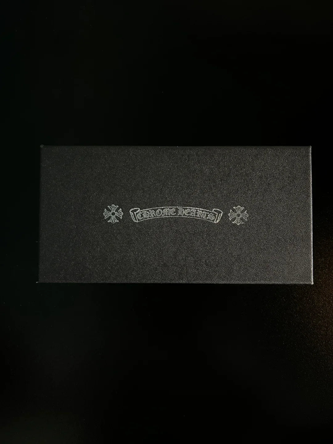 CHROME HEART GLASSES - CLEAR & GOLD BADGES