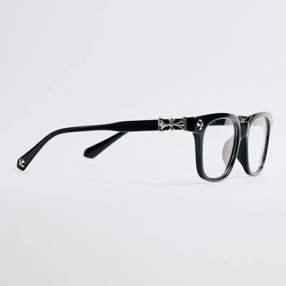 Chrome Hearts Cox Ucker Black & Silver Frames