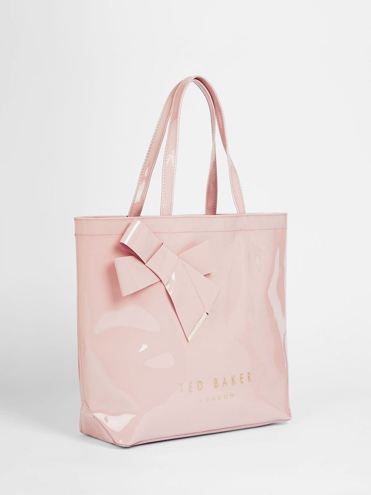 Ted Baker Pink Nicon Knot Bow Large Icon Bag