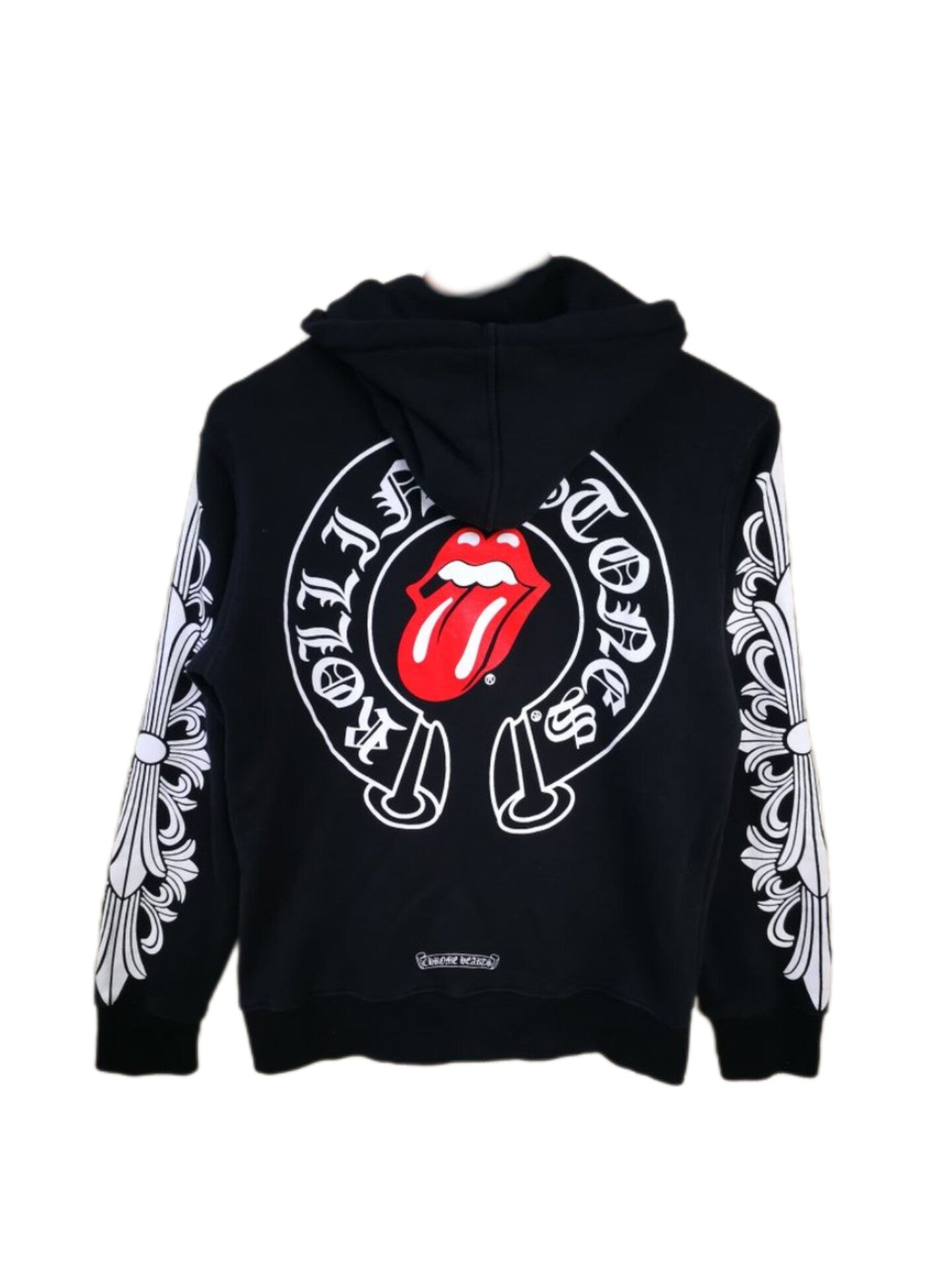 Black Horseshoe Chrome Hearts Zip-Up