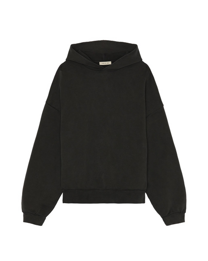 Fear of God Thunderbird Grey Print Hoodie - "Black"