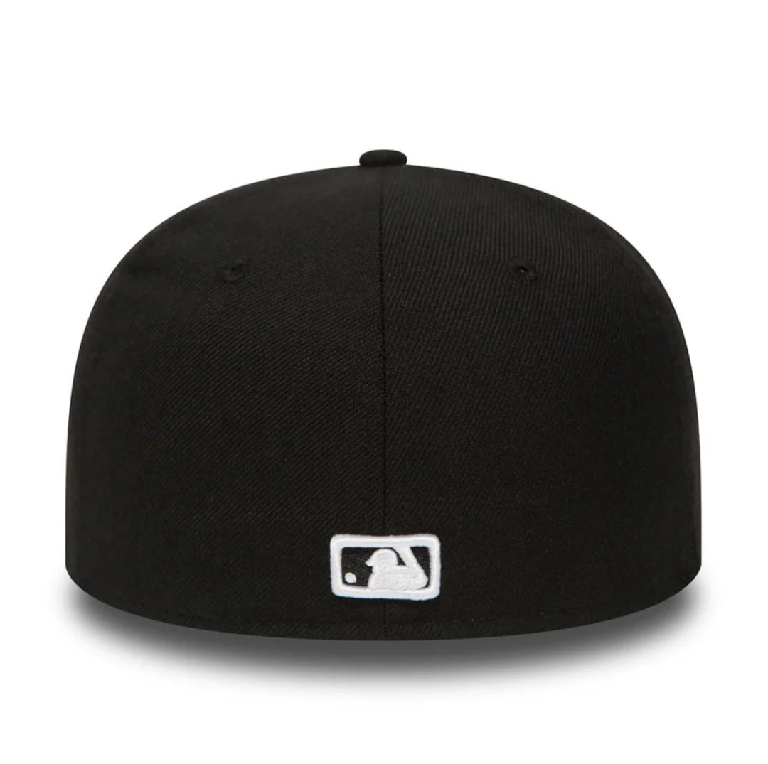 LA Dodgers Black 59FIFTY Fitted Cap