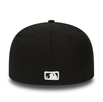 LA Dodgers Black 59FIFTY Fitted Cap