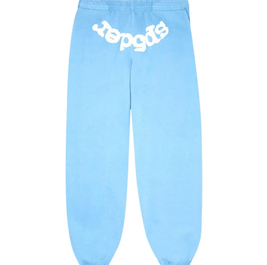 Sky Blue Sp5der Worldwide Sweatpant