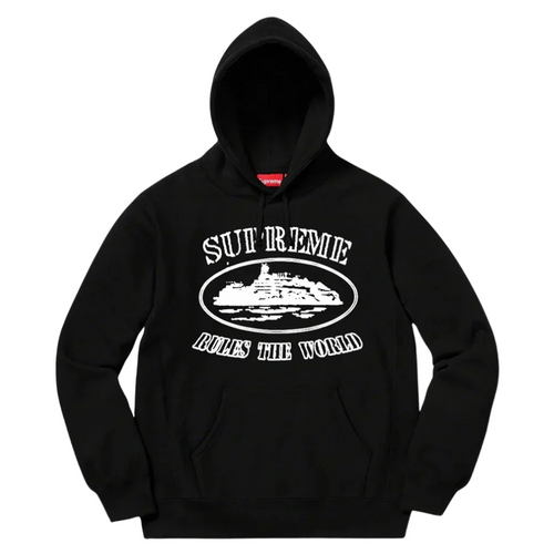 Supreme x Corteiz 'Rules The World' Hoodie