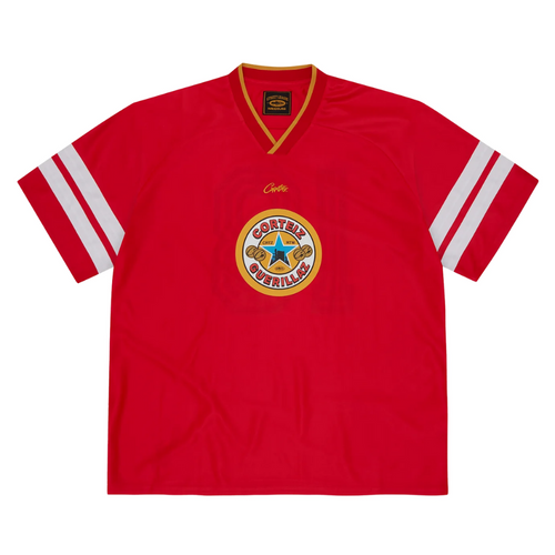 Corteiz Da Magpies Jersey - "Red"