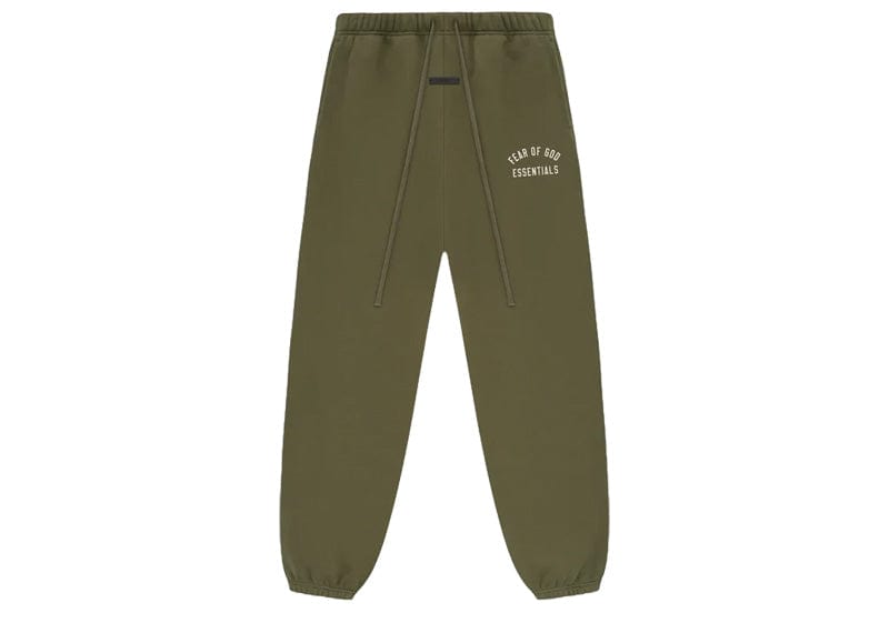Fear of God Essentials Fleece Essential Sweatpant - "Military"