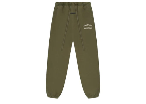 Fear of God Essentials Fleece Essential Sweatpant - "Military"