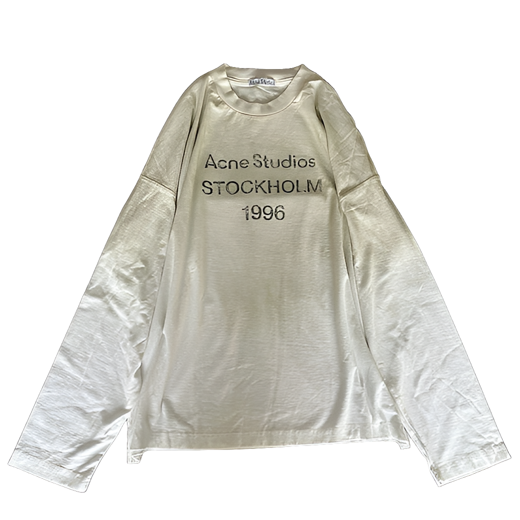 White Acne Studio Stockholm Longsleeve