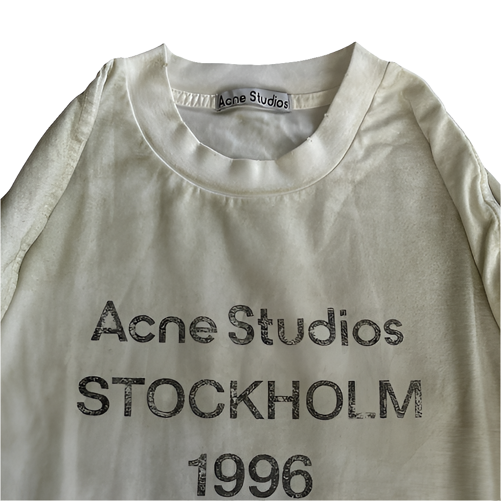 White Acne Studio Stockholm Longsleeve