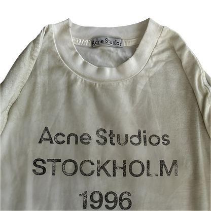 White Acne Studio Stockholm Longsleeve