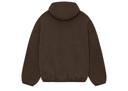 Fear of God Essentials Core Collection Hoodie - "Heather Wood"