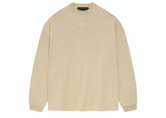 Fear of God Essentials LS Tee - "Gold Heather"
