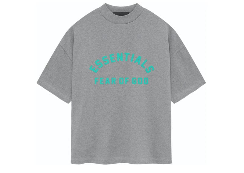 Fear of God Essentials T-shirt - "Dark Heather Oatmeal"
