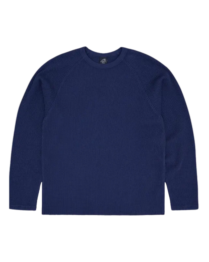 Corteiz Wings Waffle Thermal - "Navy"