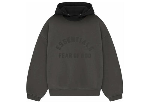 Fear of God Essentials Nylon Fleece Hoodie - "Ink/Jet Black"