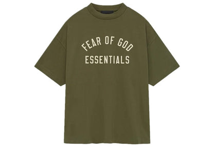 Fear of God Essential Crewneck T-Shirt  - "Military"