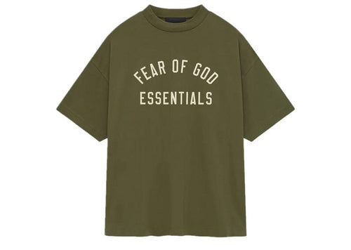 Fear of God Essential Crewneck T-Shirt  - "Military"