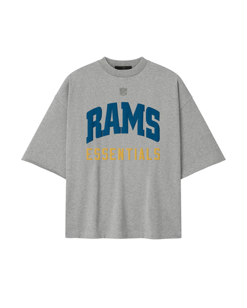Fear of God x NFL Los Angeles Rams 3/4-Sleeve T-Shirt - "Heather Grey"
