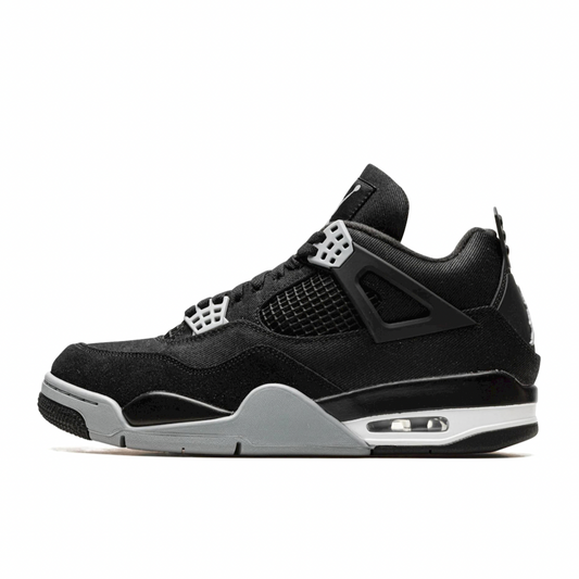 AIR JORDAN 4 "Black Canvas"