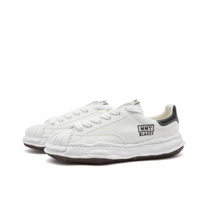 MAISON MIHARA YASUHIRO BLAKEY LOW ORIGINAL SOLE CANVAS SNEAKER WHITE