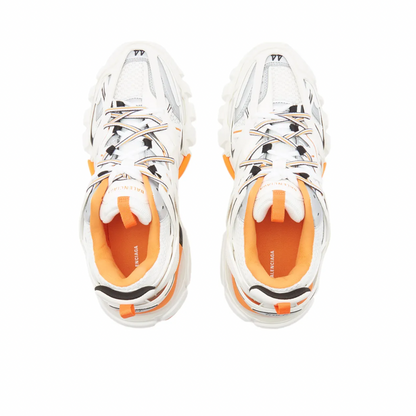 BALENCIAGA TRACK SNEAKER WHITE & ORANGE
