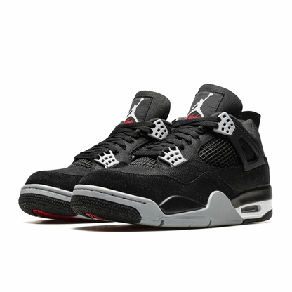 AIR JORDAN 4 "Black Canvas"