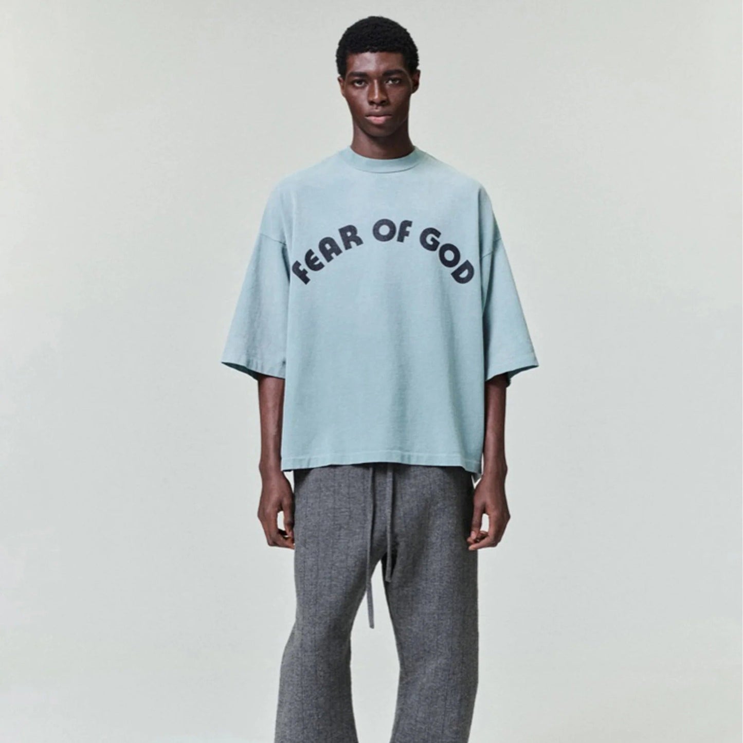 Fear of God  'FEAR OF GOD 26' Tee - "Sky Blue"