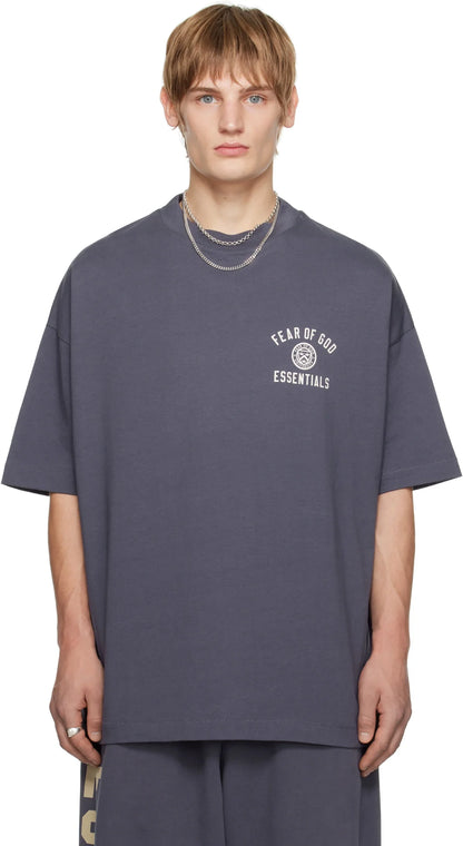 Fear of God Essentials Jersey T-shirt - "Marine"