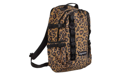 Supreme Leopard Print Backpack