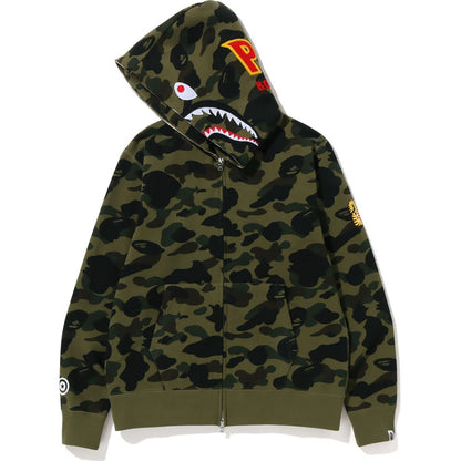 Bape shark camo hoodie
