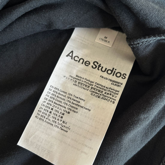 Black Acne Studio Stockholm Longsleeve