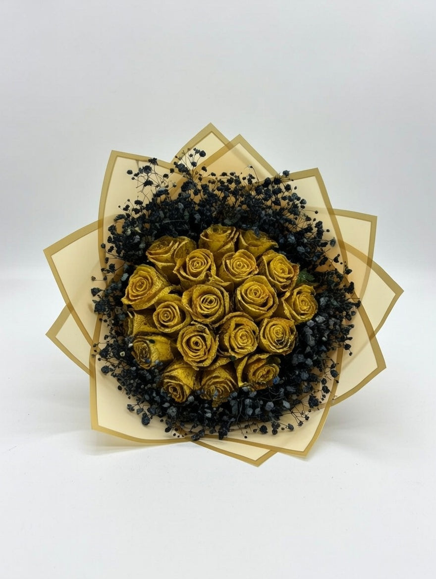 Glitter Flower Roses